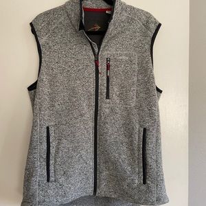 Orvis men’s grey cotton vest